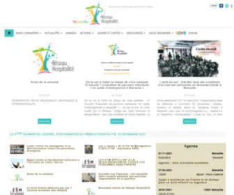 Reseauhospitalite.org(Réseau Hospitalité) Screenshot