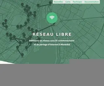 Reseaulibre.ca(Réseau) Screenshot