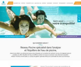 Reseaupiscine.com(Reseau Piscine) Screenshot