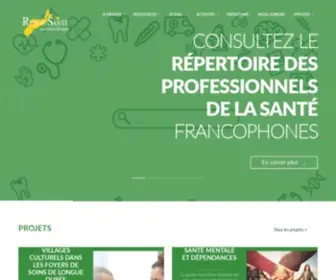 Reseausantene.ca(Réseau Santé) Screenshot