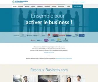 Reseaux-Business.com(Reseaux Business) Screenshot