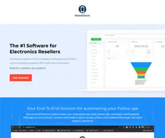 Reselldeck.com(Reselldeck) Screenshot