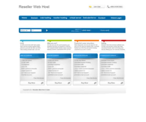 Reseller-Web-Host.com(Reseller Web Host) Screenshot