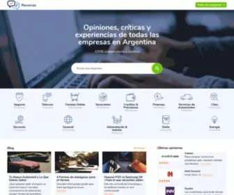 Resenas.com.ar(Opiniones de clientes) Screenshot