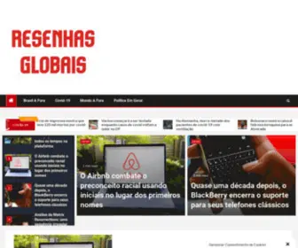 Resenhasglobais.com(RESENHAS GLOBAIS) Screenshot