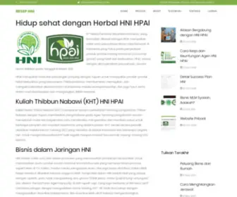 Resep-Hni.com(Kumpulan Resep HNI HPAI Distributor Center DC Mojokerto Kota Gajahmada) Screenshot
