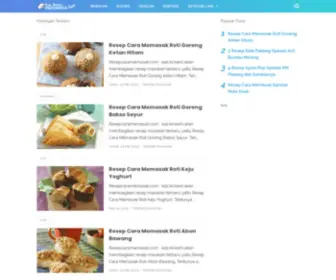 Resepcaramemasak.com(Resepcaramemasak) Screenshot