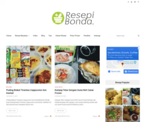 Resepibonda.com(Resepi Bonda) Screenshot