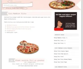 Reseppizza.com(WordPress) Screenshot