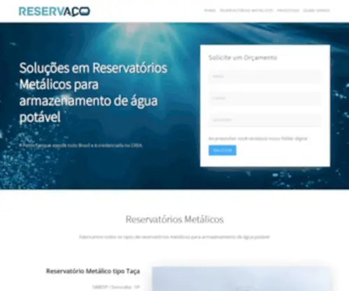 Reservaco.com.br(Reservaço) Screenshot