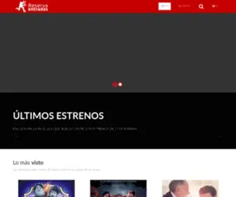Reservaentradas.com(Tu portal de compra de entradas de cine y teatro) Screenshot