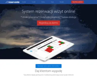 Reservante.pl(Strona główna) Screenshot