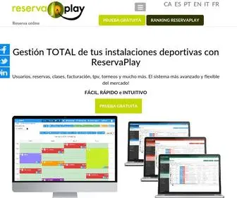Reservaplay.com(Gestión de pistas de padel) Screenshot