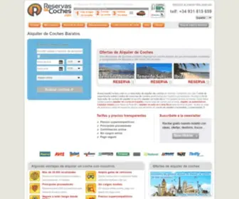 Reservasdecoches.com(Alquiler de coches Baratos) Screenshot