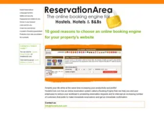 Reservationarea.com(Reservation Area) Screenshot