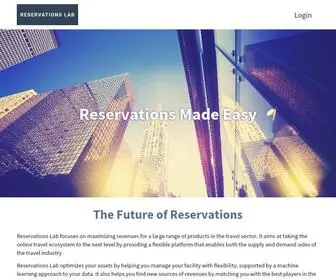Reservationslab.com(Reservations Lab) Screenshot