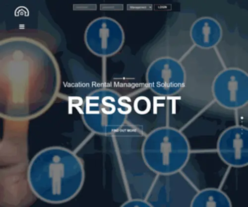 Reservationsoftwareonline.com(Online vacation rental software) Screenshot
