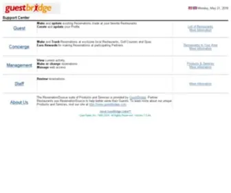 Reservationsource.com(Opentable Support Center) Screenshot