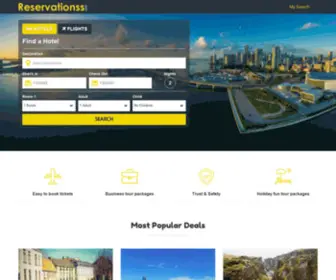 Reservationss.com(Book Travel Packages and Trips with us) Screenshot
