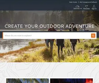 Reserveamerica.com(Camping & Campground Reservations Online) Screenshot