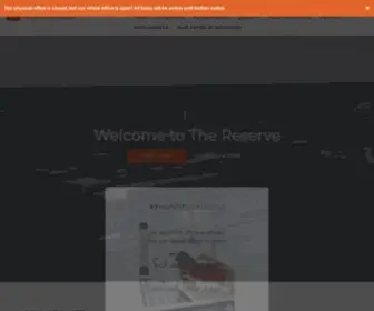 Reserveatevanston.com(The Reserve) Screenshot