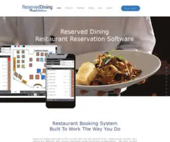 Reserveddining.net(See how the Reserved Dining Restaurant Reservation Software) Screenshot