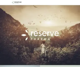 Reservepharma.com(Reserve Pharma) Screenshot