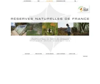 Reserves-Naturelles.org(RESERVES NATURELLES DE FRANCE) Screenshot
