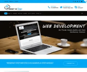Reservestep.com(Reserve Step Infotech) Screenshot