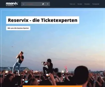 Reservix.net(Reservix GmbH) Screenshot