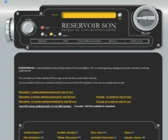 Reservoirson.com(Sound effects) Screenshot