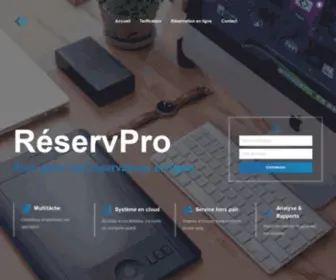 ReservPro.com(Réservation en Ligne) Screenshot