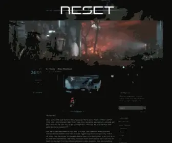 Reset-Game.net(Reset game development blog) Screenshot