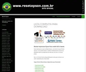 Resetepson.com.br(Reset Epson) Screenshot