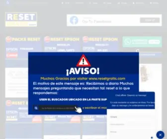 Resetgratis.com(Reset para Epson) Screenshot