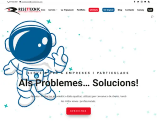 Resettecnic.com(Resettecnic Informàtica) Screenshot