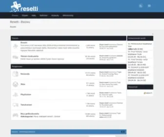 Resetti.net(Etusivu) Screenshot