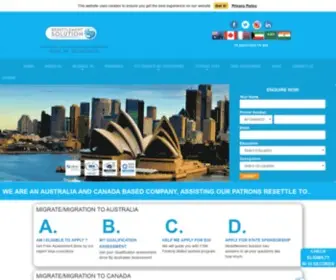 Resettlementsolution.com(Just another Astra Starter Templates site) Screenshot