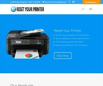 Resetyourprinter.com(Reset Your Printer) Screenshot