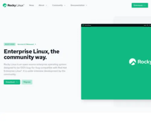 Resf.org(Rocky Linux) Screenshot