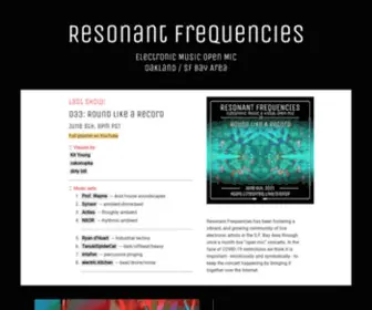 Resfreq.live(Resonant Frequencies) Screenshot