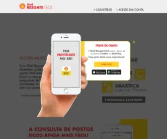 Resgatefacil.com.br(Shell) Screenshot