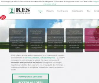 Resgroup.it(RES Consulting Group) Screenshot