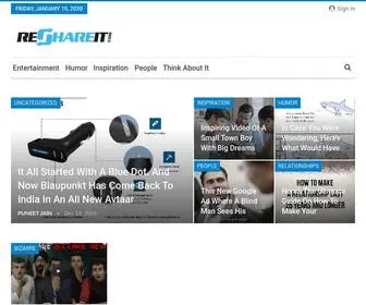 Reshareit.com(Stories that you will love to Reshare) Screenshot