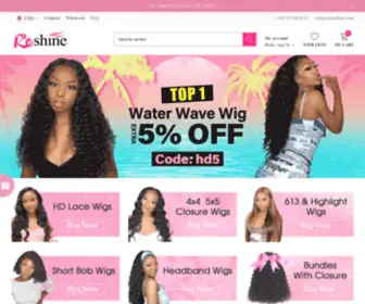 Reshinehair.com(Reshine hair) Screenshot