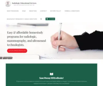 Reshomestudy.com(Radiology Continuing Education) Screenshot