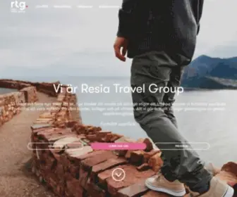 Resiatravelgroup.se(Resia Travel Group) Screenshot