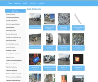 Resicleanambiental.com.br(Ideal Ambiental) Screenshot