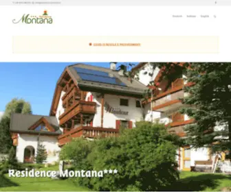 Residence-Montana.it(Apartment rental South Tyrol) Screenshot