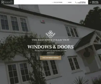 Residencecollection.co.uk(Premium Windows and Doors) Screenshot